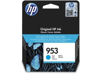 HP 953 Cyan Original Ink Cartridge (F6U12AE)