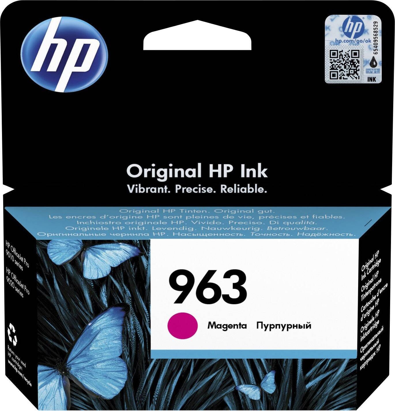 HP 963 Magenta Original Ink Cartridge
 (3JA24AE)