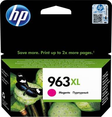 HP 963XL High Yield Magenta Original Ink Cartridge (3JA28AE)