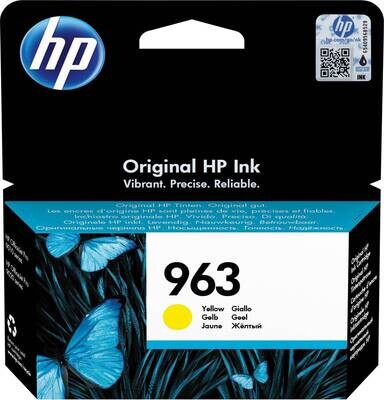 HP 963 Yellow Original Ink Cartridge (3JA25AE)