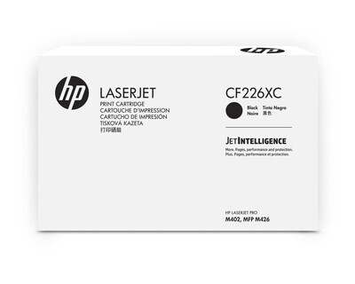 HP LaserJet Black Toner Cartridge (CF226XC)