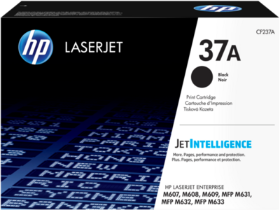 HP 37A Black Original LaserJet Toner Cartridge
 (CF237A)