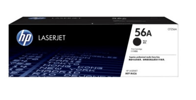 HP 56A Black Original LaserJet Toner Cartridge
 (CF256A)