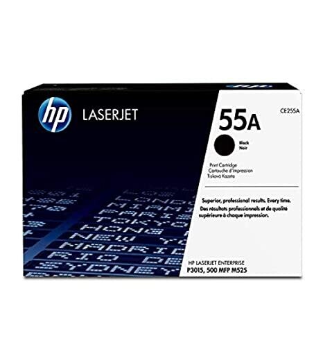 HP 55A Black Original LaserJet Toner Cartridge
 (CE255A)