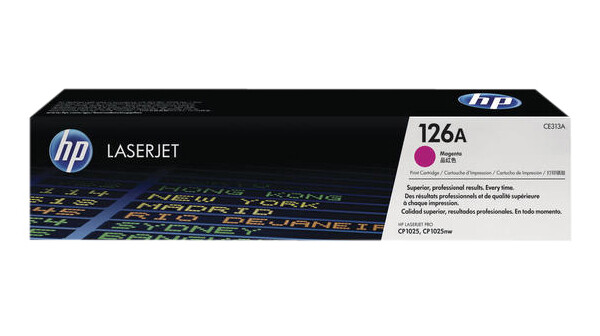 HP 126A Magenta Original LaserJet Toner Cartridge
(CE313A)