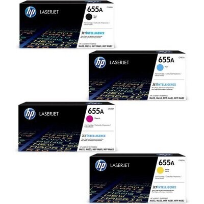 HP 655A Original LaserJet Toner Cartridges
