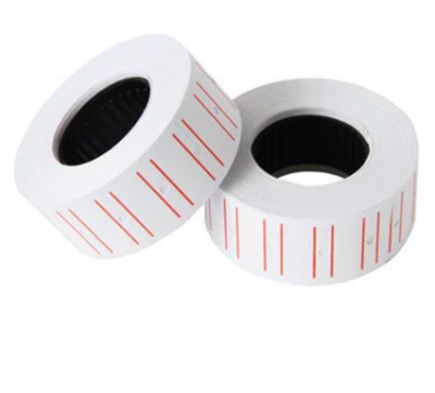 Atlas Single Line Pricing Label - 22 x 12mm, 20 Rolls/Box
