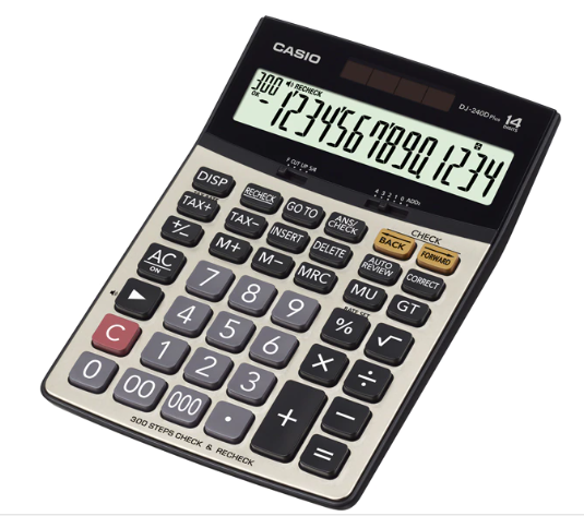Casio DJ-240D Plus Desktop Calculator