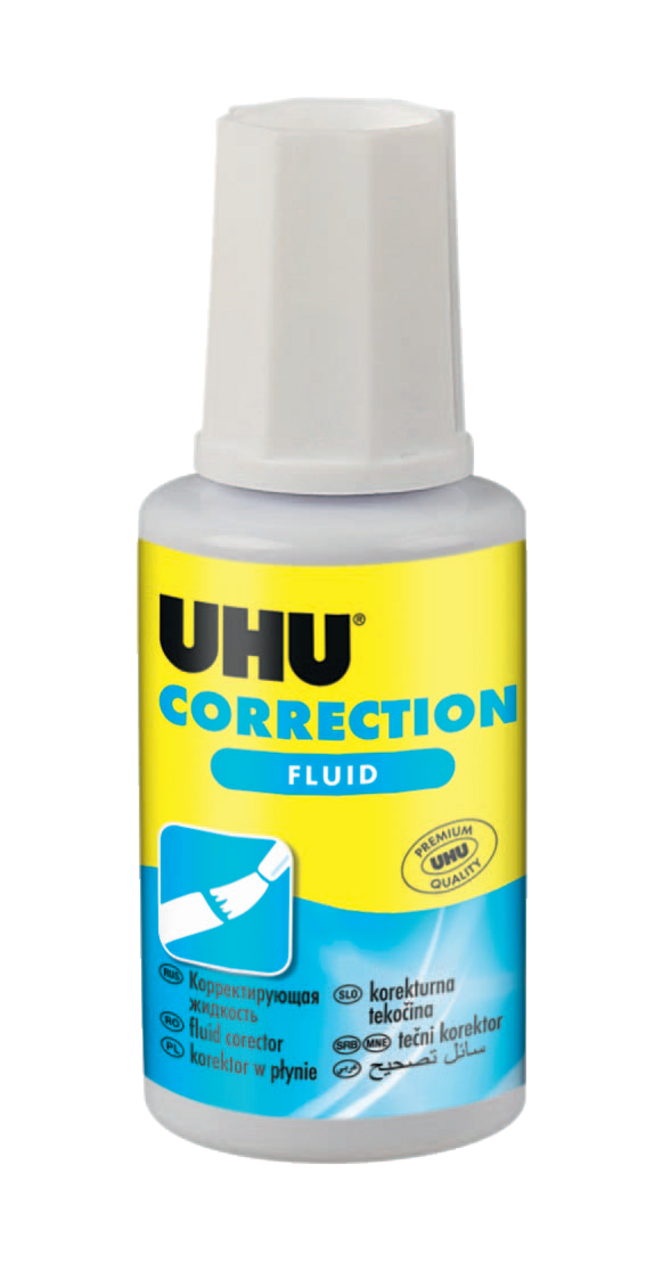 UHU Correction Fluid Bottle 20ml