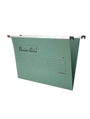 Premier-Grip® Suspension Files, High Density,  50&#39;s Pack