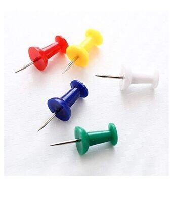 Target© Board Push Pins, Assorted Color Pack