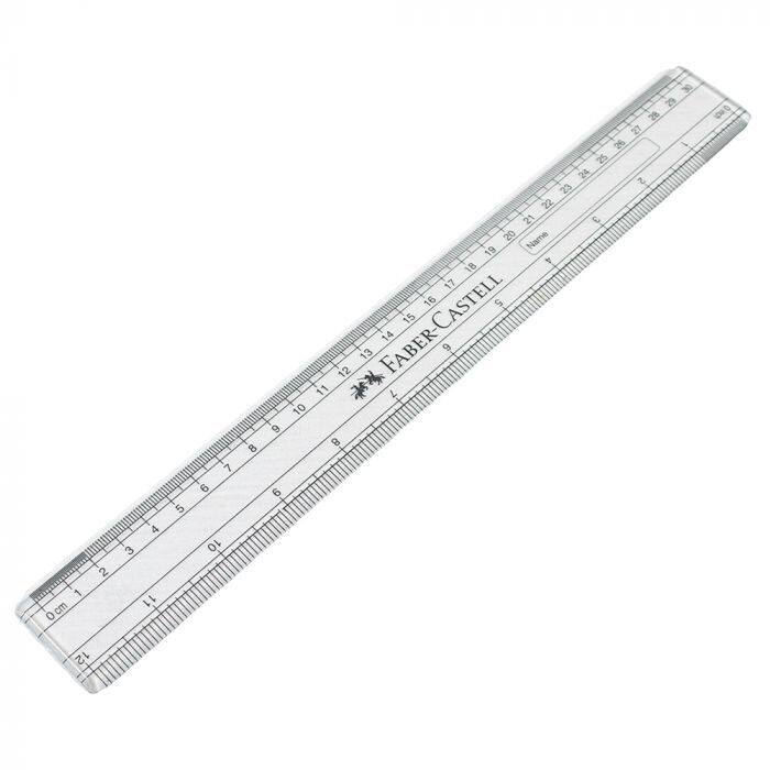 Faber-Castell Plastic ruler 15, 30cm