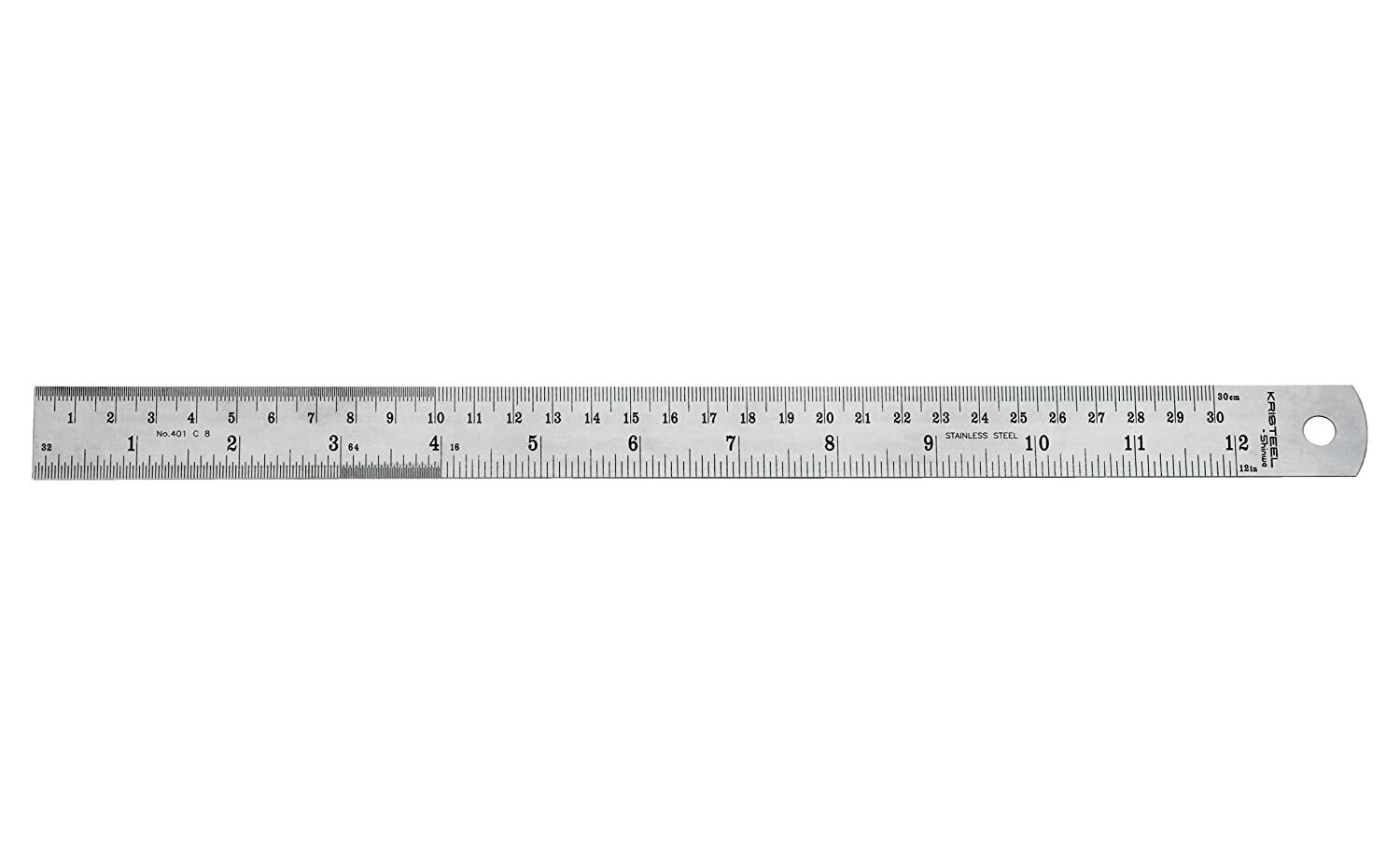 Generic Brand Steel ruler 30, 50, 100 cm