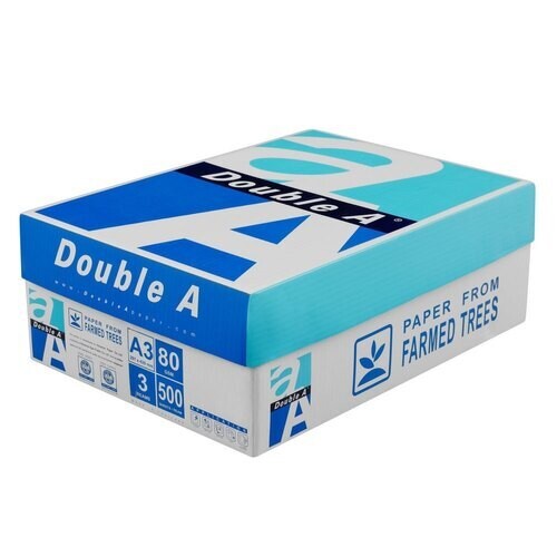 Double A Premium, Printing Paper, A3 Size, 80 gsm