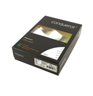 Conqueror High White Laid Paper, 500 Sheets, 100 GSM, A4 Size, White
