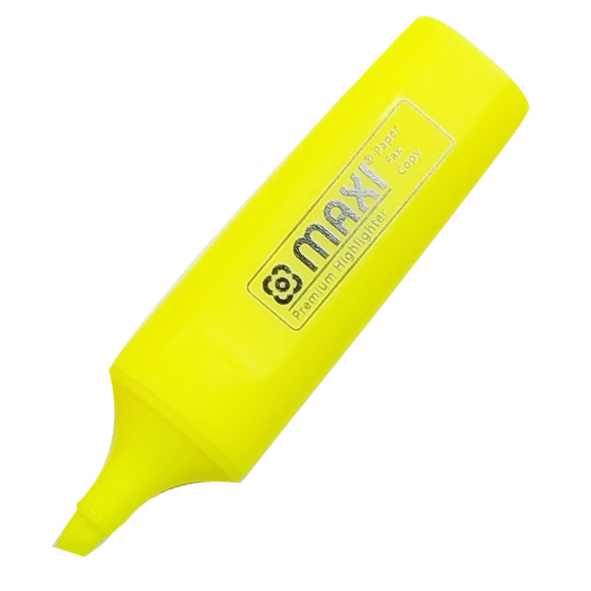MAXI Fluorescent Highlighter Marker, Pack of 10
