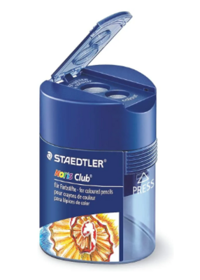 Staedtler Noris Club 512 Double-hole Triangular Tub Sharpener