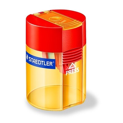 Staedtler 511 001 Single-Hole Transparent Tub Sharpener