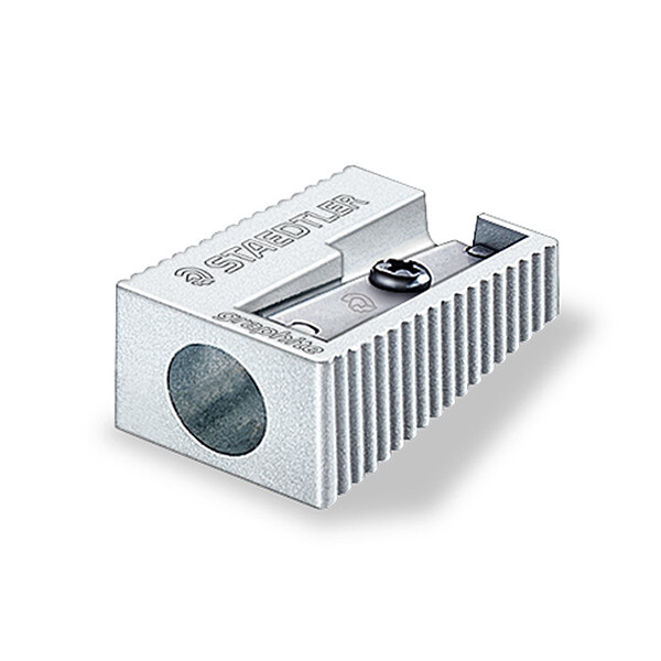 Staedtler 510-10 Single Hole Metal Sharpener, Pack of 20