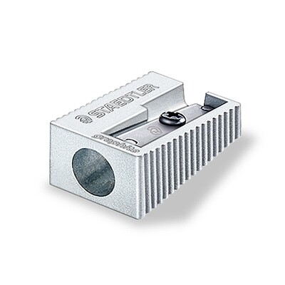 Staedtler 510-10 Single Hole Metal Sharpener, Pack of 20