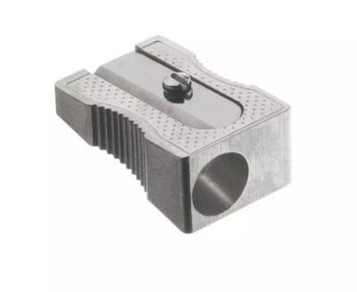 Faber Castell Single-Hole Metal Sharpener, pack of 20