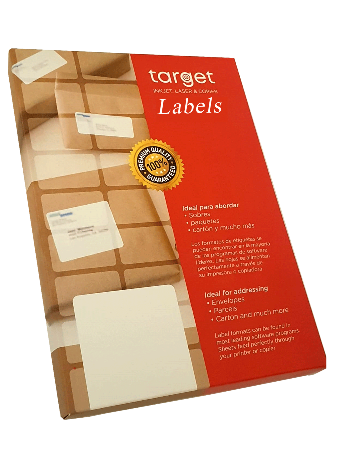 Target Printable Computer Labels - 100 Sheet / Pack