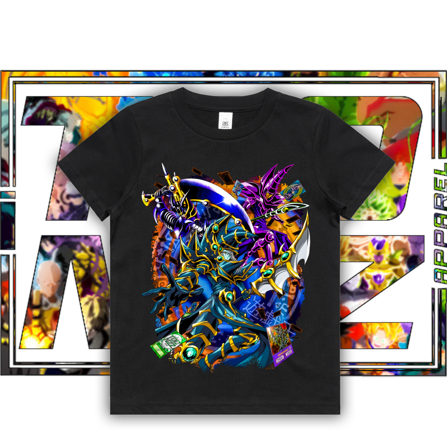 Dark Paladin - Kids, Colour: ASColour Kids Tee - Black