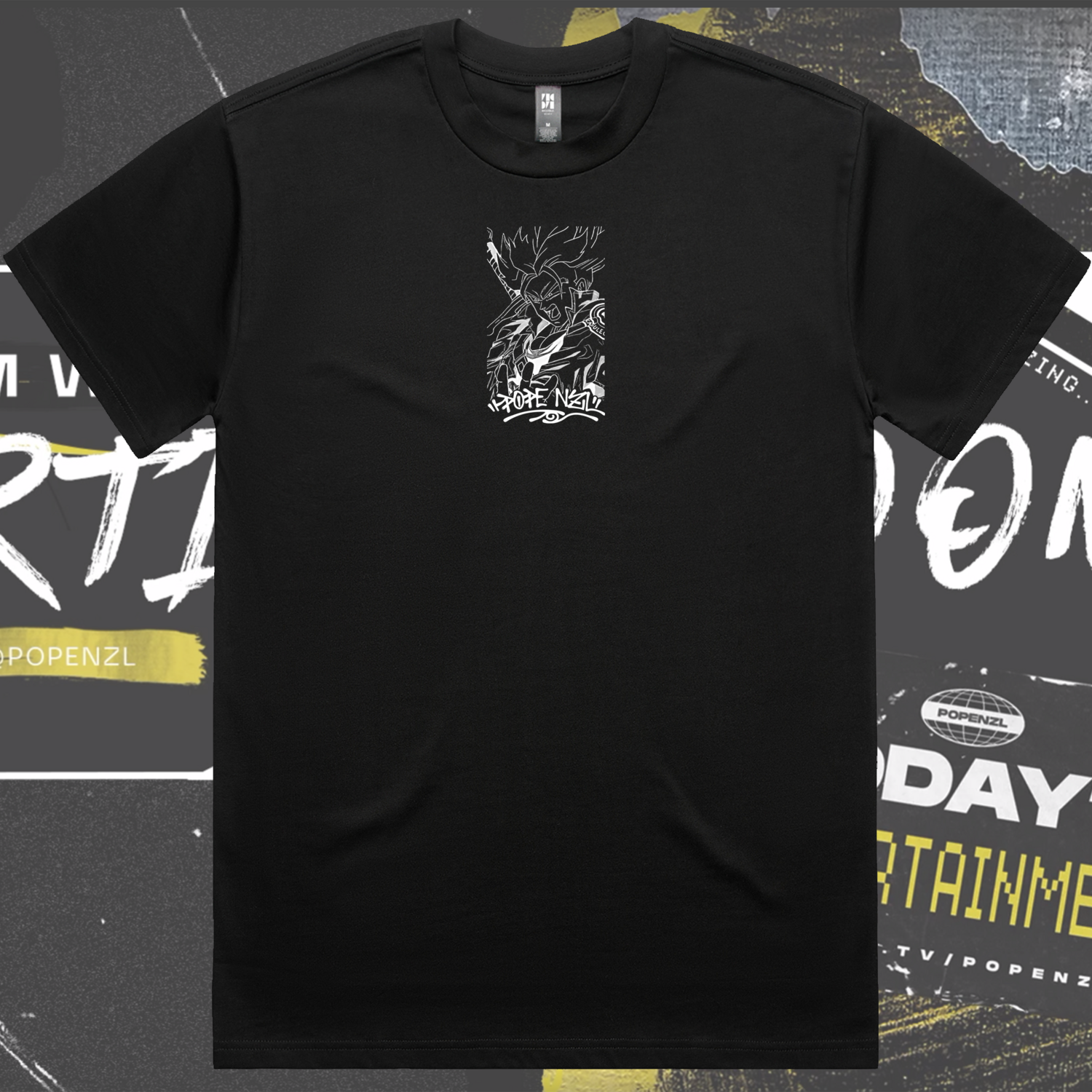POPENZL Super Saiyan Tee