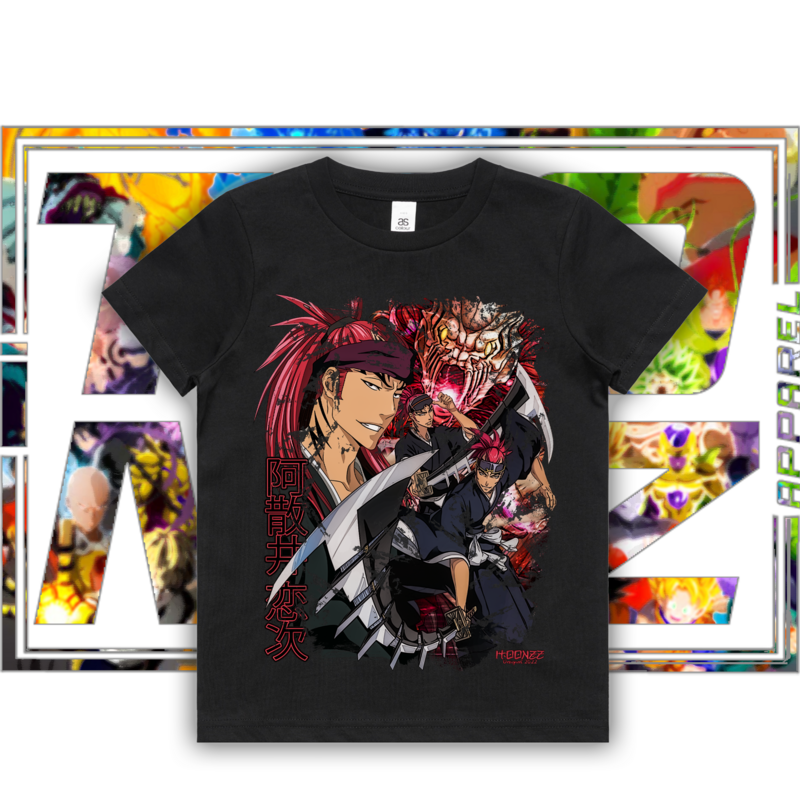 Renji - Kids, Colour: ASColour Kids Tee - Black