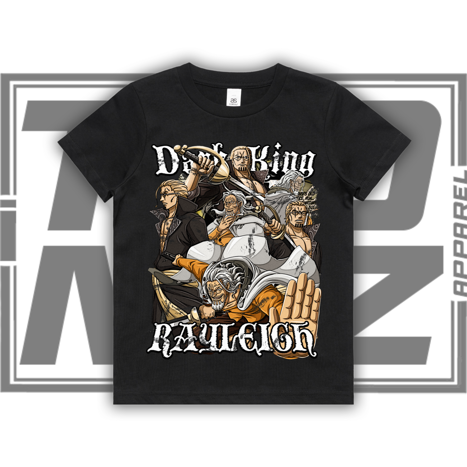 Rayleigh - Kids, Colour: ASColour Kids Tee - Black