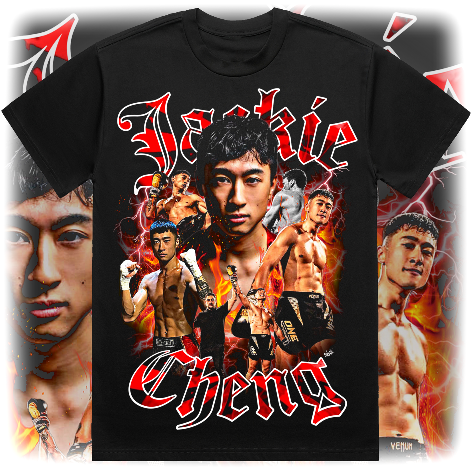 Jackiedasian - Fighter Tee