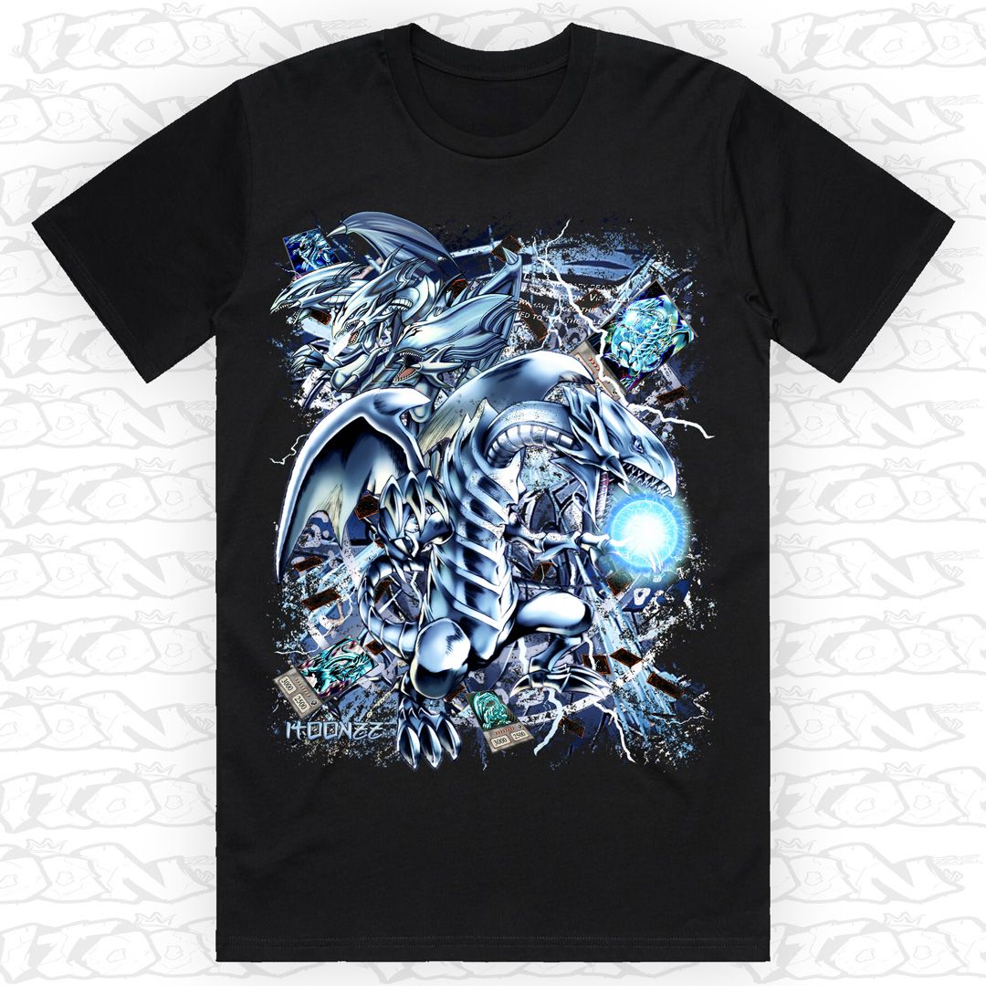 Blue Eyes, Style: Block Tee, Colour: Black