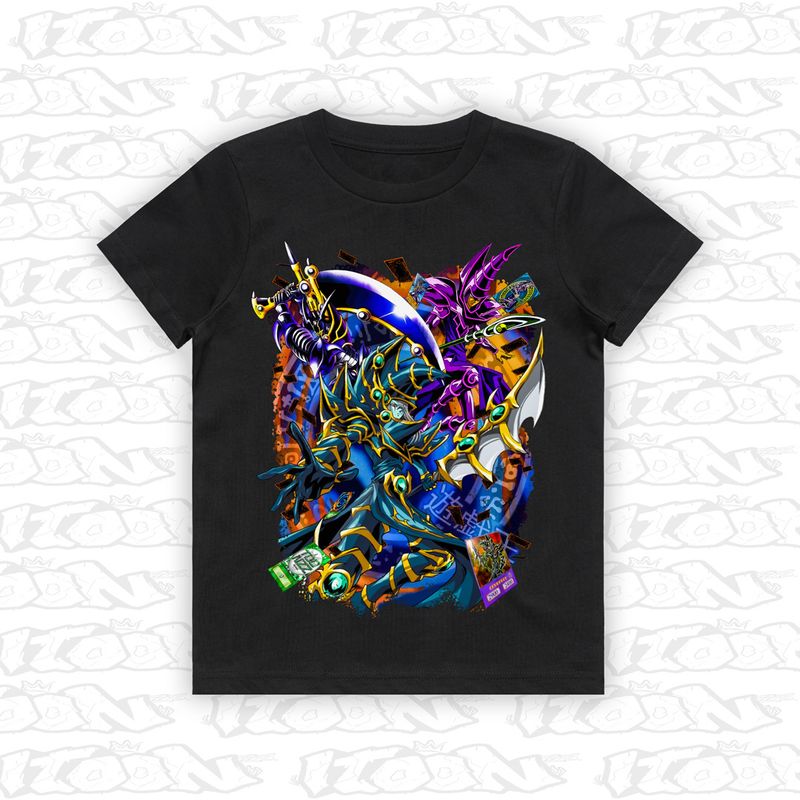 Dark Paladin artwork printed on AS Colour Kids Tee (front view)
