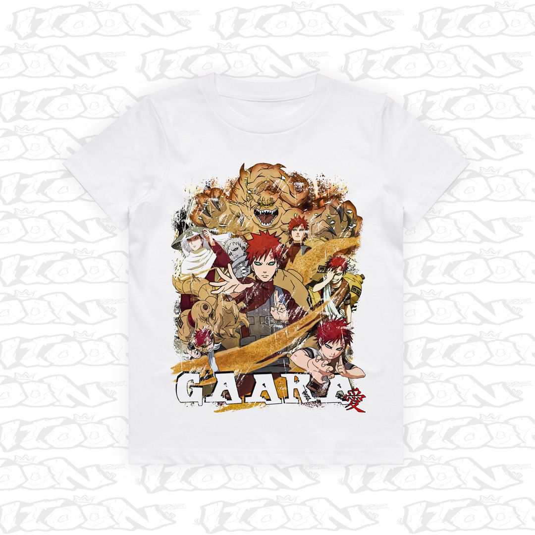 Gaara Kids, Style: Kids Tee, Colour: White