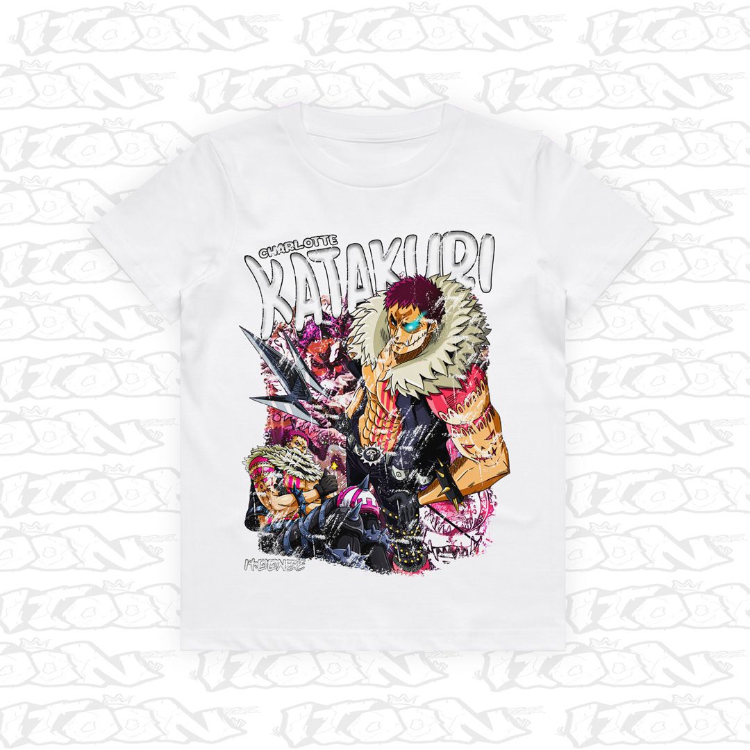 Charlotte Katakuri Kids, Style: Kids Tee, Colour: White