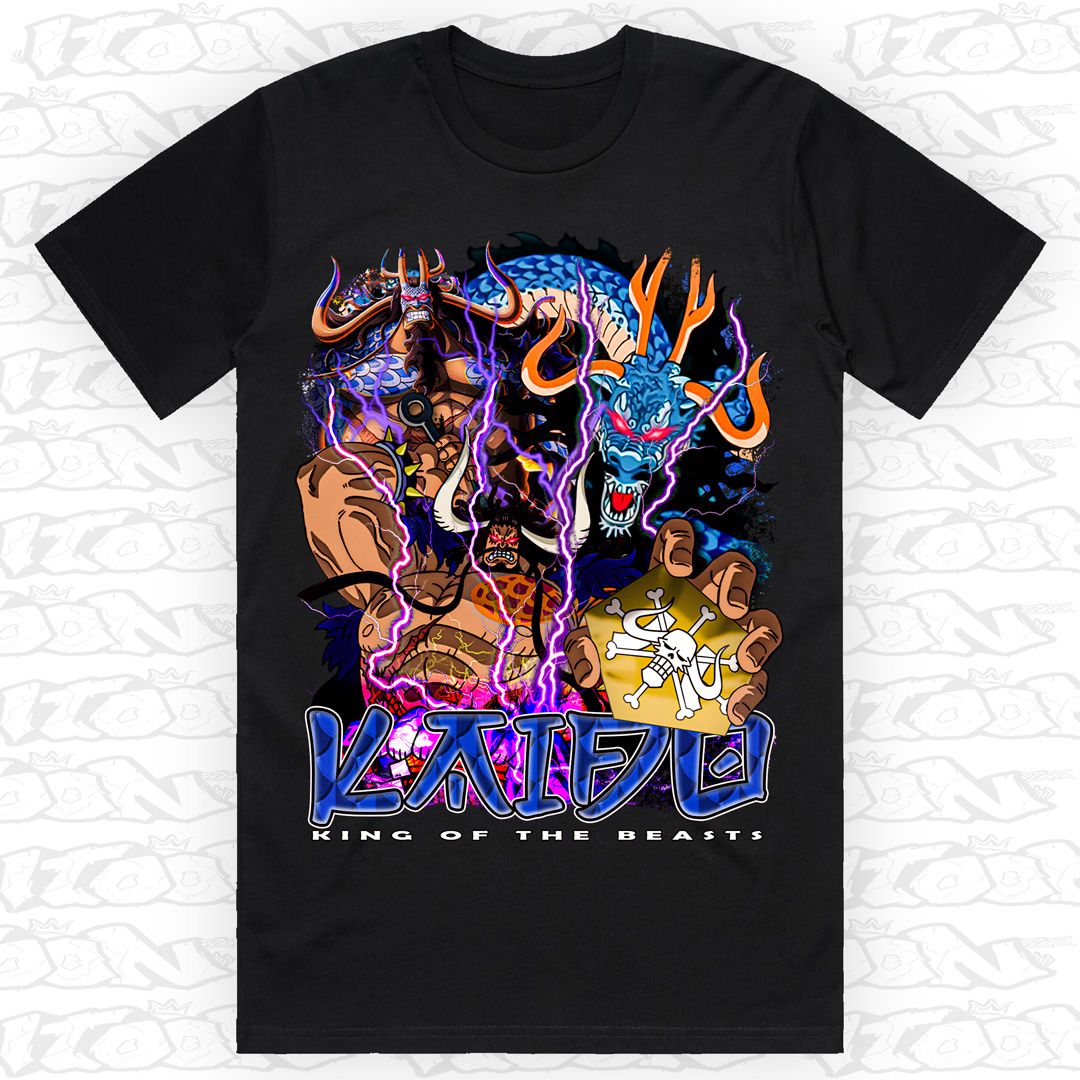 Kaido, Style: Block Tee, Colour: Black