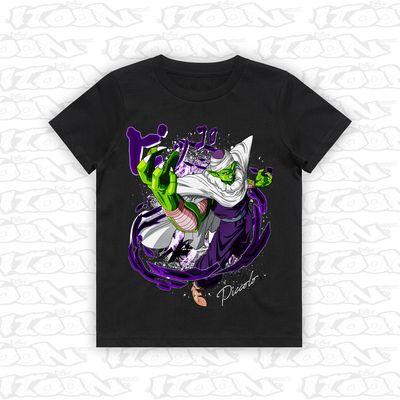 Piccolo artwork printed on AS Colour Kids Tee (front view)
