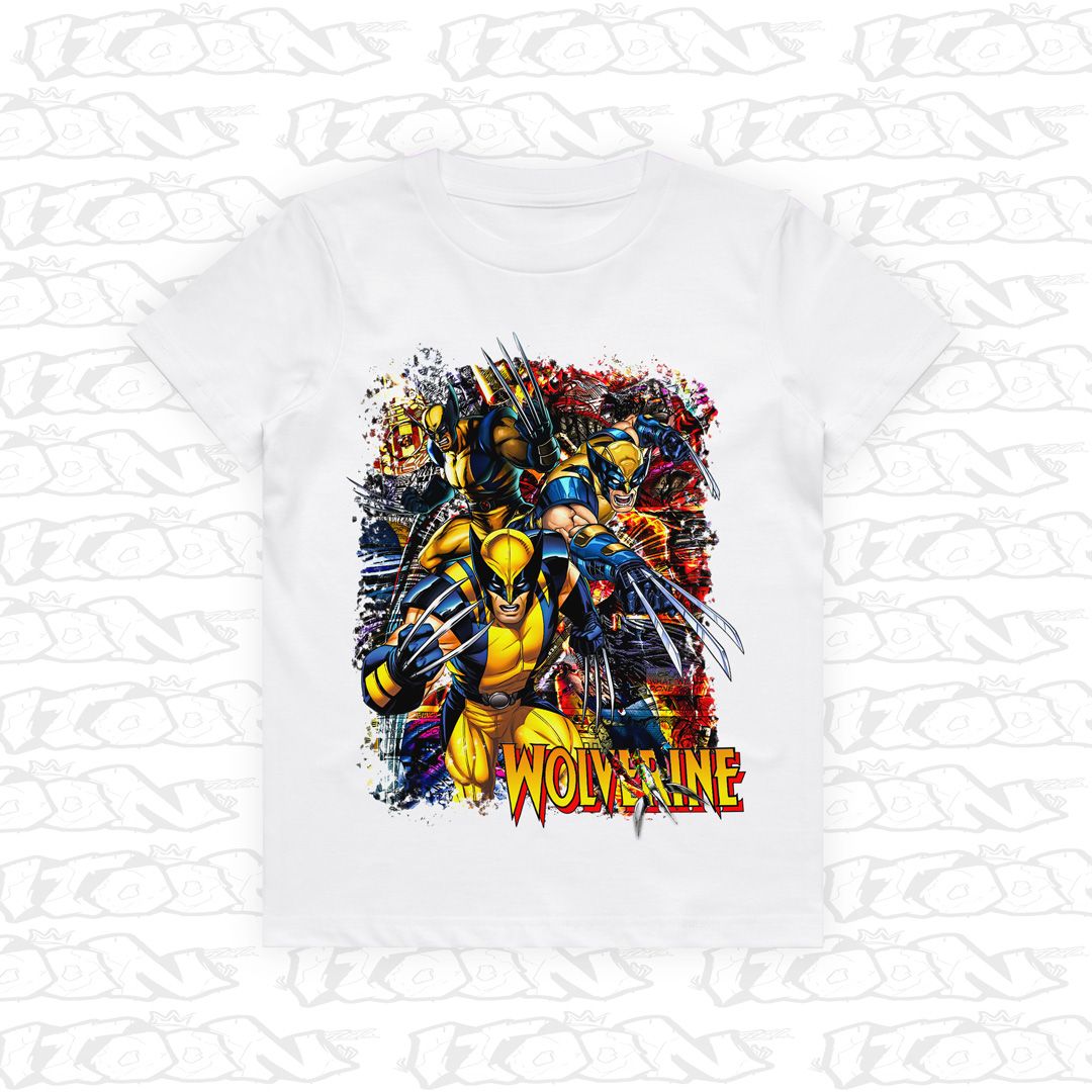 Wolverine Kids, Style: Kids Tee, Colour: White
