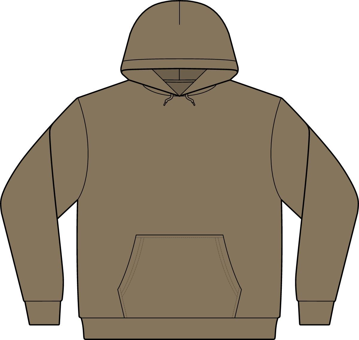 Core Fleece Camo Pullover Hooded Sweatshirt