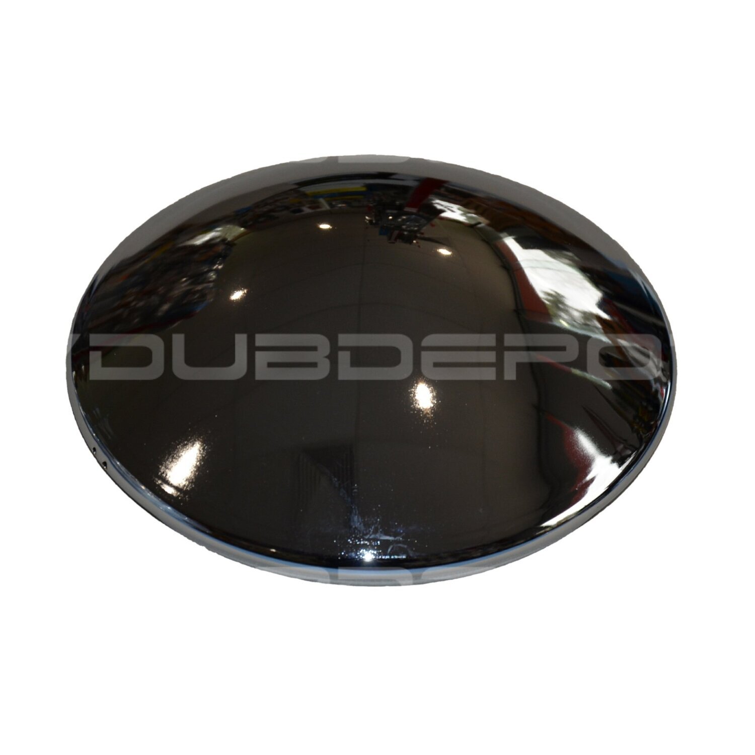 Hub Cap, Smooth Chrome, Beetle to 1967 & Kombi to 1970, each