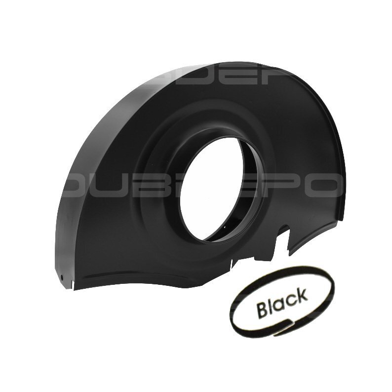 Fan Shroud, Black 36HP, No Ducts