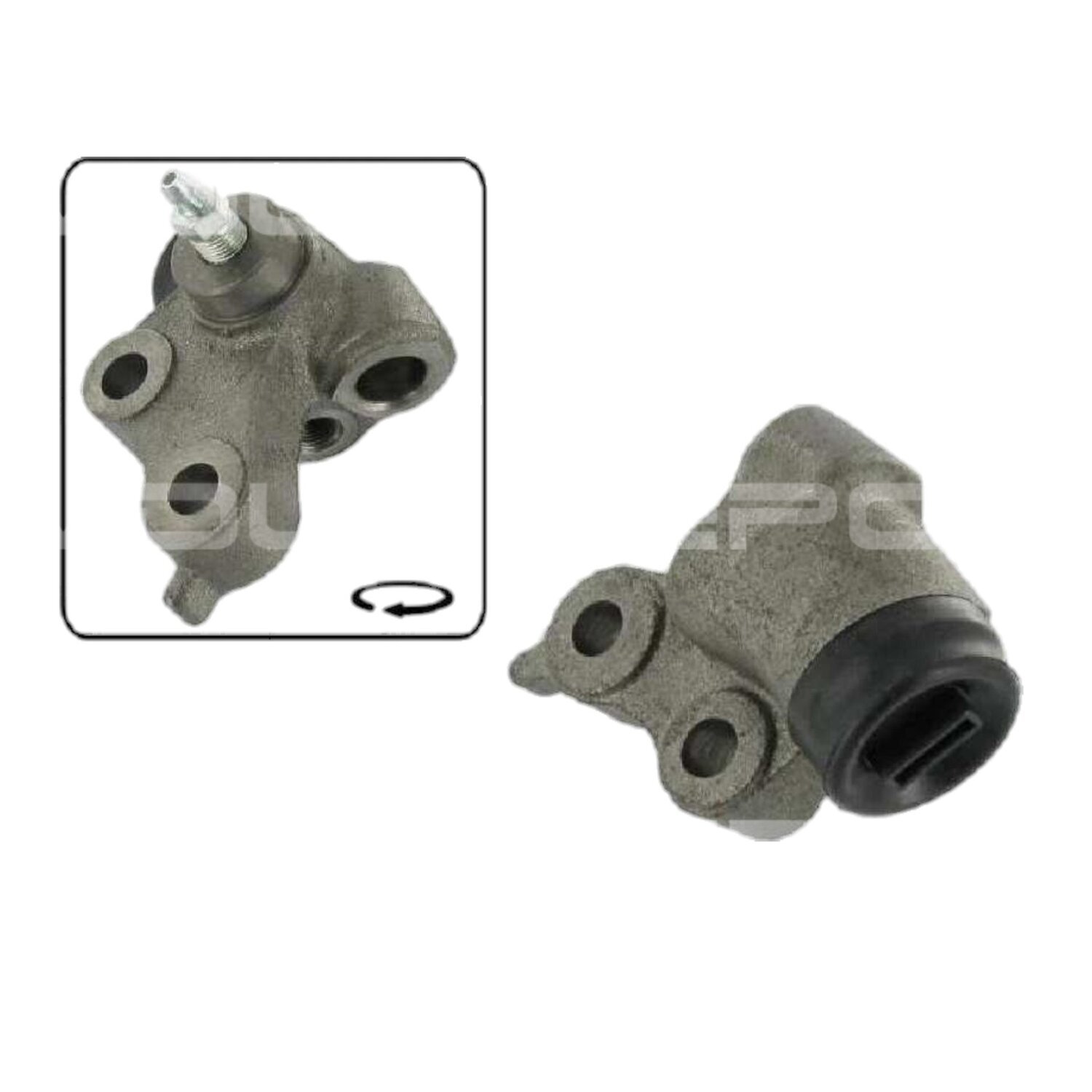 Wheel Cylinder, Front Left, T2 Kombi 1954 to 1963