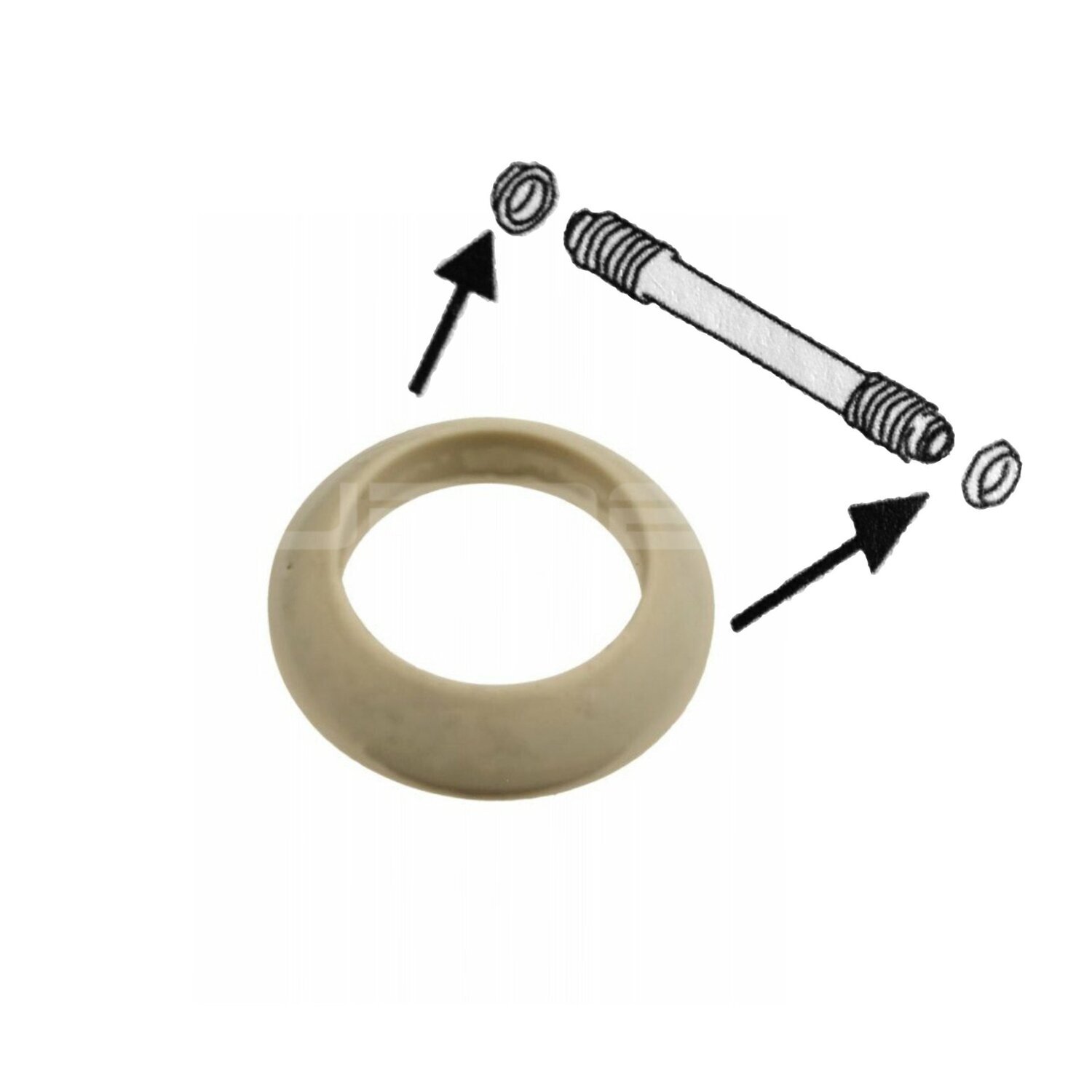 Push Rod Tube Seal, 1200cc to 1600cc