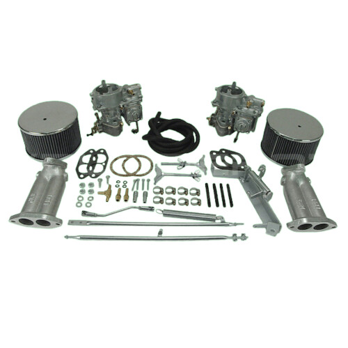 Carburettor Kit, Dual Port, Dual Carbs, 40mm T1 Beetle