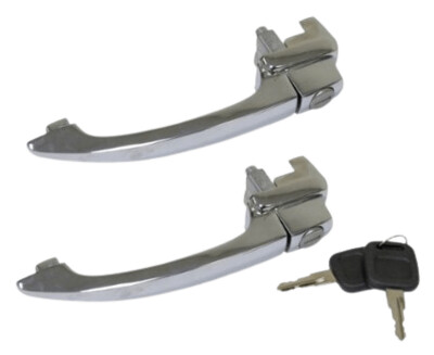 Door Handles, Keyed Pair, T1 Beetle 1960 to 1967 Door Handles, Keyed Pair, T1 Beetle 1960 to 1967
