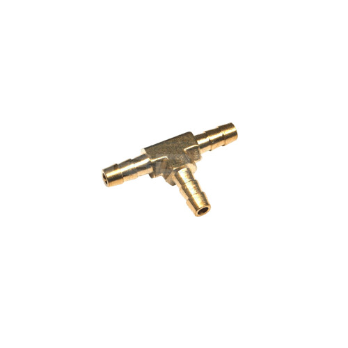 Fuel T-Piece, Brass, 1/4"