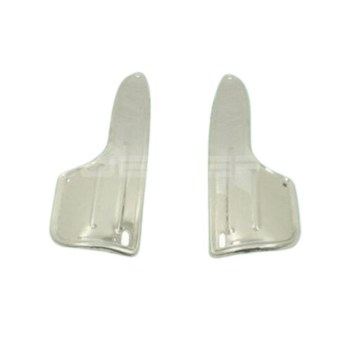 Gravel Guards, Vintage Style, Rear, Stainless Steel, T1 Beetle