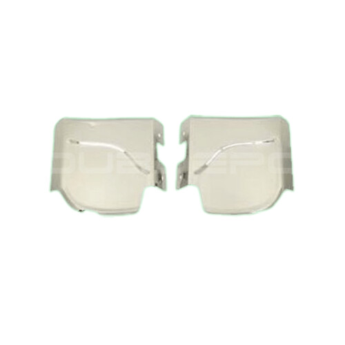 Gravel Guards, Rear, Aluminium, T1 Beetle