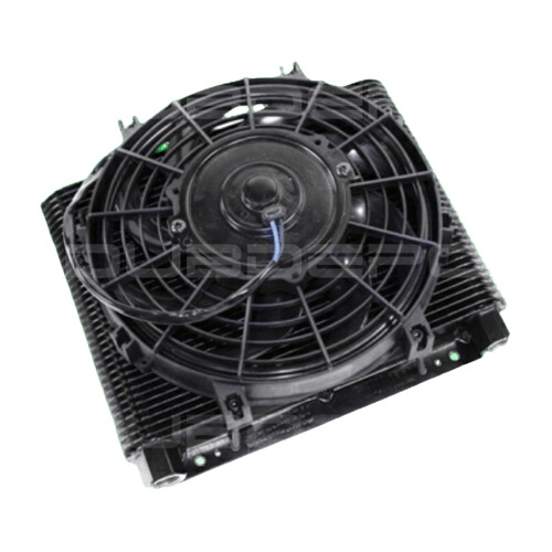 Oil Cooler & Fan Kit, 72 Plate, Competition