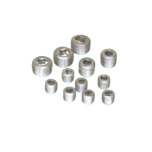 Oil Gallery Plug Kit, 12 pieces
